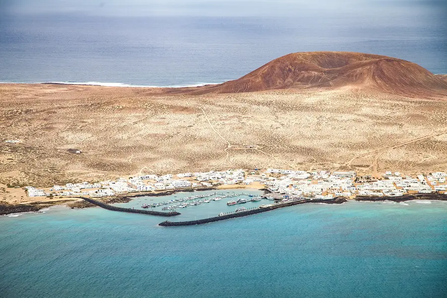La Graciosa, Canary Islands, Spain.