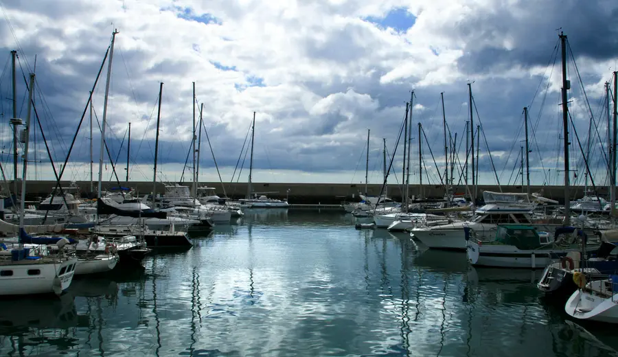 Marina at Puerto Calero, Lanzarote